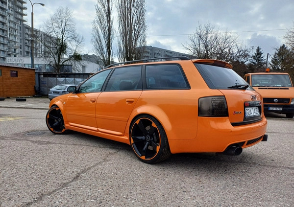 Audi RS6 cena 62900 przebieg: 210582, rok produkcji 2003 z Gdańsk małe 137